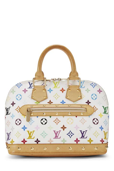 Takashi Murakami x Louis Vuitton White Monogram Multicolore 